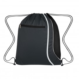 Morral Deportivo de PL/PES Con Malla Decorativa