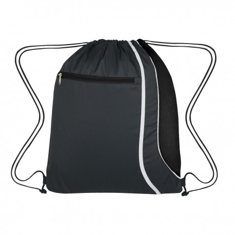 Morral Deportivo de PL/PES Con Malla Decorativa