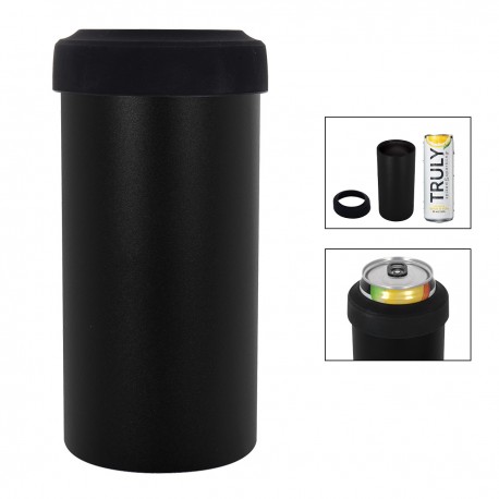 Insulador Térmico para Latas de Acero Inoxidable 12 Oz.