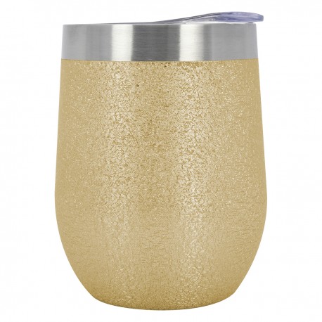 Vaso Térmico para Vino de Acero Inoxidable 12 Oz.