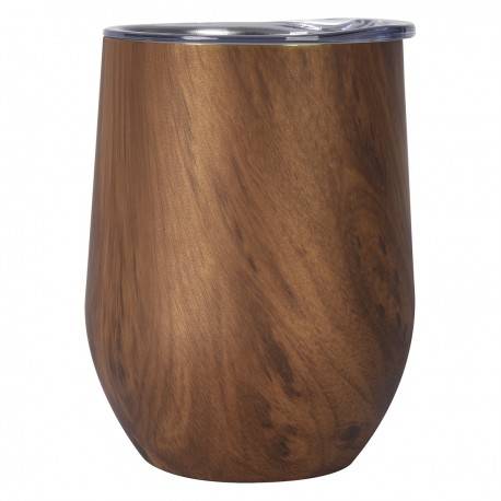 Vaso Térmico para Vino de Acero Inoxidable 12 Oz.