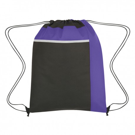 Morral Deportivo Non-Woven con Bolsillo Frontal