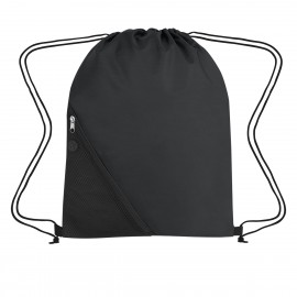 Morral Deportivo de PL/PES con Bolsillo Exterior de Malla