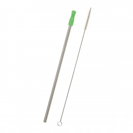 Kit de Popote de Acero Inoxidable