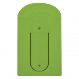 Porta Tarjetas para Celular de Silicona con Soporte para Automóvil 2 en 1