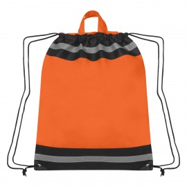 Morral Deportivo Grande Non-Woven con Reflejante