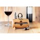 Soporte de Madera con 4 Accesorios para Vino de Aluminio